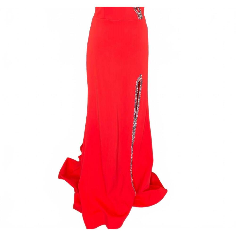 NEW AVA PRESLEY women's off the shoulder dress in neon orange